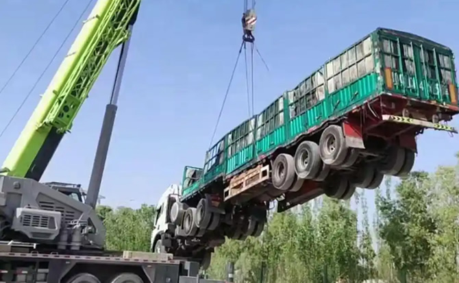 龙湾区道路脱困救援案例